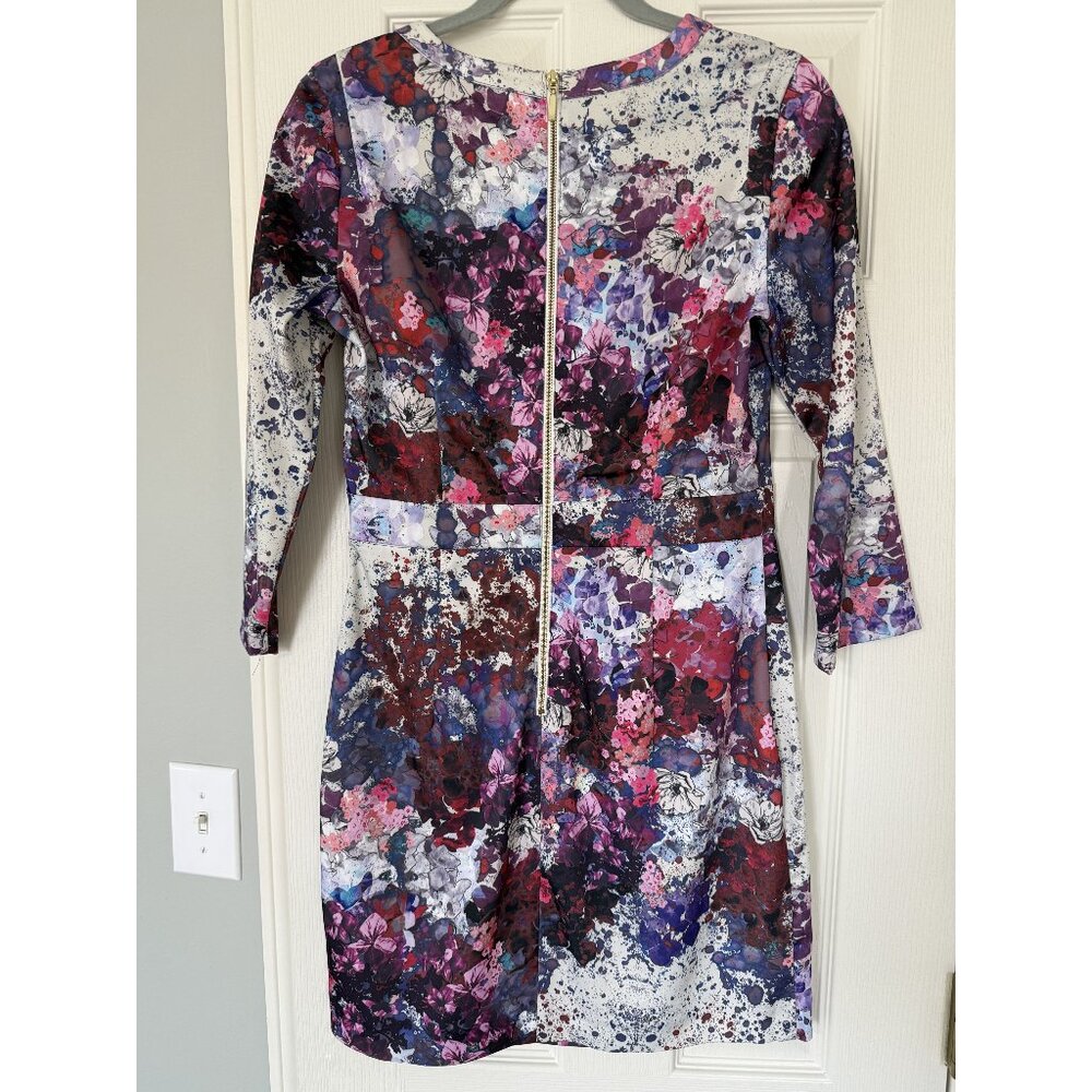 H&M Floral Print Midi Dress - Purple, Pink, White ASO Lana Del Rey - Picture 3 of 4